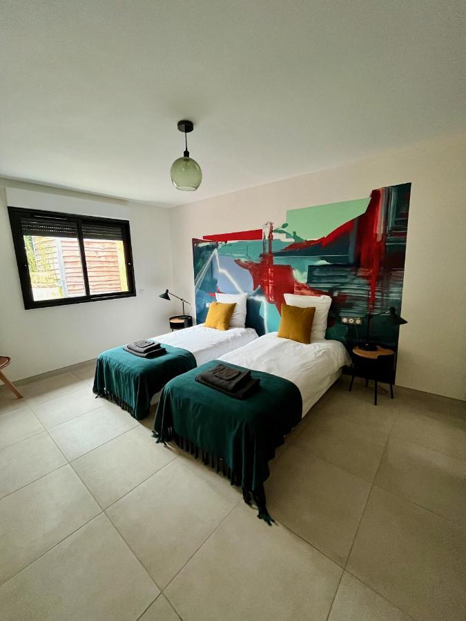 Les Bobos A La Ferme Bed and Breakfast La Madelaine-sous-Montreuil Buitenkant foto