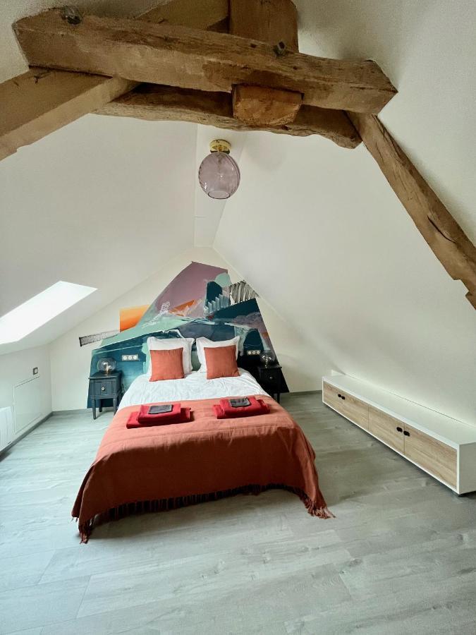 Les Bobos A La Ferme Bed and Breakfast La Madelaine-sous-Montreuil Buitenkant foto