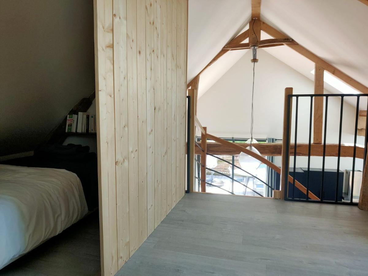 Les Bobos A La Ferme Bed and Breakfast La Madelaine-sous-Montreuil Buitenkant foto