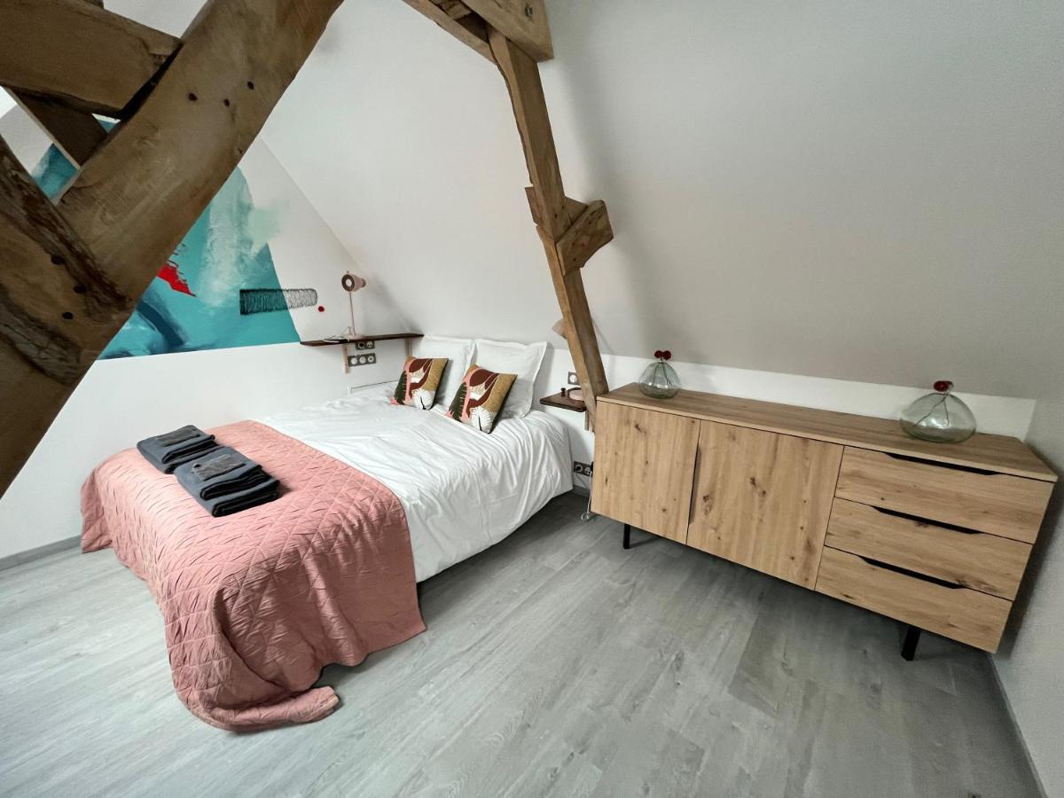 Les Bobos A La Ferme Bed and Breakfast La Madelaine-sous-Montreuil Buitenkant foto