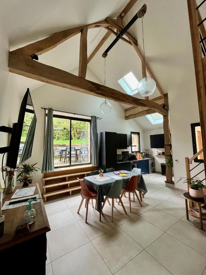 Les Bobos A La Ferme Bed and Breakfast La Madelaine-sous-Montreuil Buitenkant foto