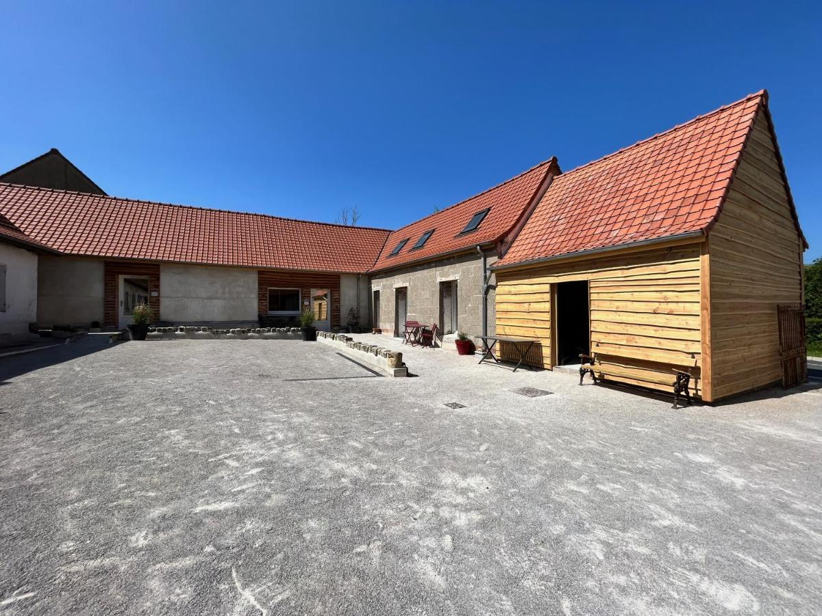 Les Bobos A La Ferme Bed and Breakfast La Madelaine-sous-Montreuil Buitenkant foto